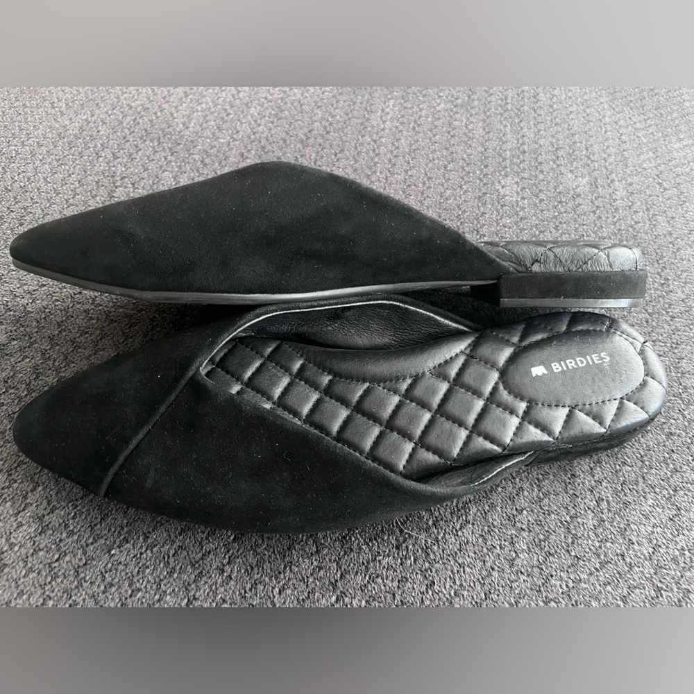 Birdies Women’s The Swan Slip-On Mules, Size 8
